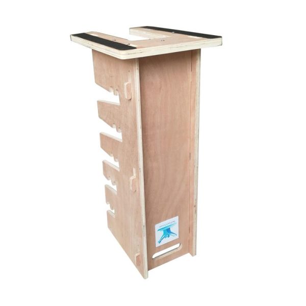 Pain Free-Posture Multi-Positioning Tower & Healing Blue Prism Glasses (Includes Single and Double Pedal) -POSTURE TOWER- Hip Flexor Releaser- Neck, Hip, Lower Back, Knee & Ankle Pain Reducer - Image 2