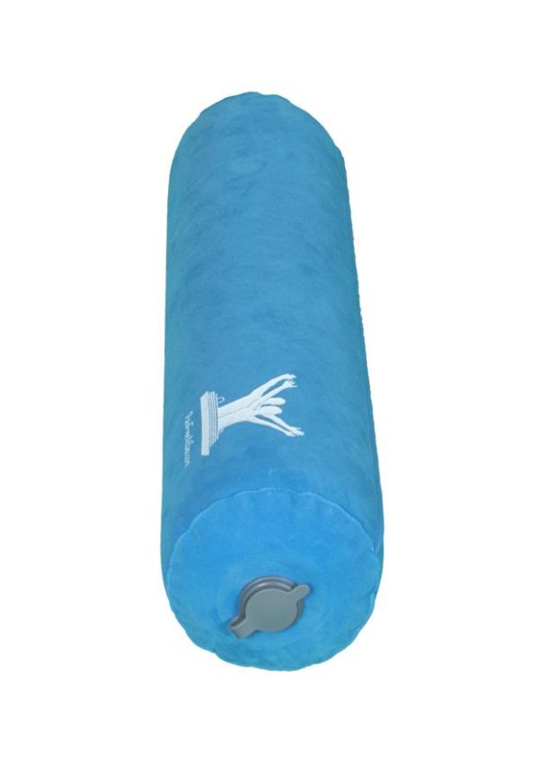 Posture Therapy Basic Inflatable Package: Large & Small Blocks, Long and Short Rolls, Pump and Aqua Strap/Yoga Belt—Travel Package - Image 6