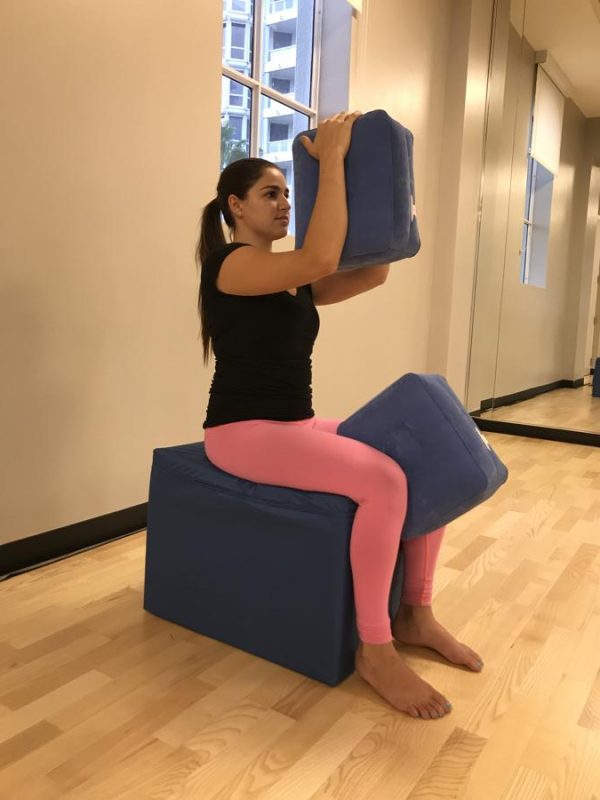 Posture Therapy Pair of Small INFLATABLE Blocks - Image 5