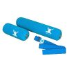 Posture Therapy Long and Short INFLATABLE ROLLS/Towel and Blue STRAP/Yoga Belt Bundle
