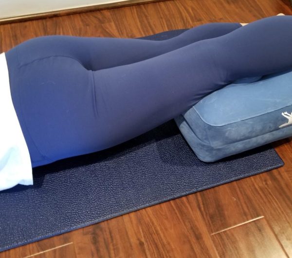 Posture Therapy Committed Travel Inflatable Package: Large & TWO Small Blocks, Long & Short Rolls, Pump, Aqua Strap/Yoga Belt and Aqua Prism Glasses - Image 8