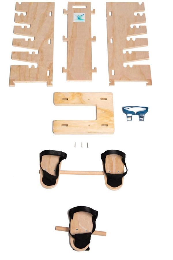 Pain Free-Posture Multi-Positioning Tower & Healing Blue Prism Glasses (Includes Single and Double Pedal) -POSTURE TOWER- Hip Flexor Releaser- Neck, Hip, Lower Back, Knee & Ankle Pain Reducer - Image 19