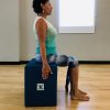 Posture Therapy SINGLE Blue STRAP/YOGA BELT - Image 7